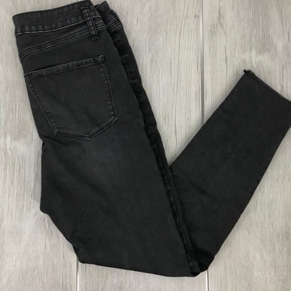 Rewash high rise jeans black button up size9/29 - Picture 3 of 3